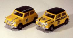 13i Spanish Mini's, different livery types